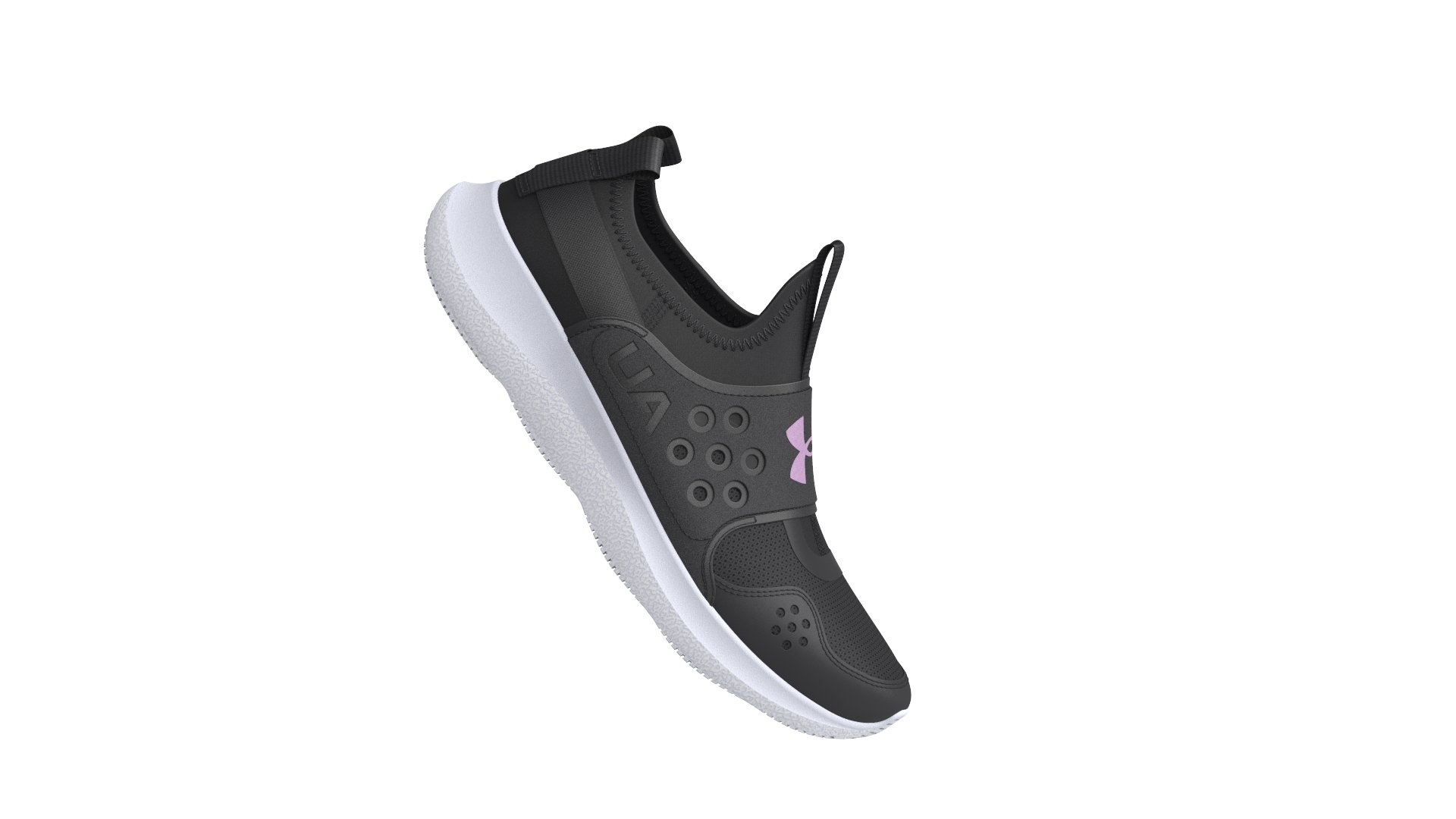 Girls' Grade School UA Runplay Running Shoes  2