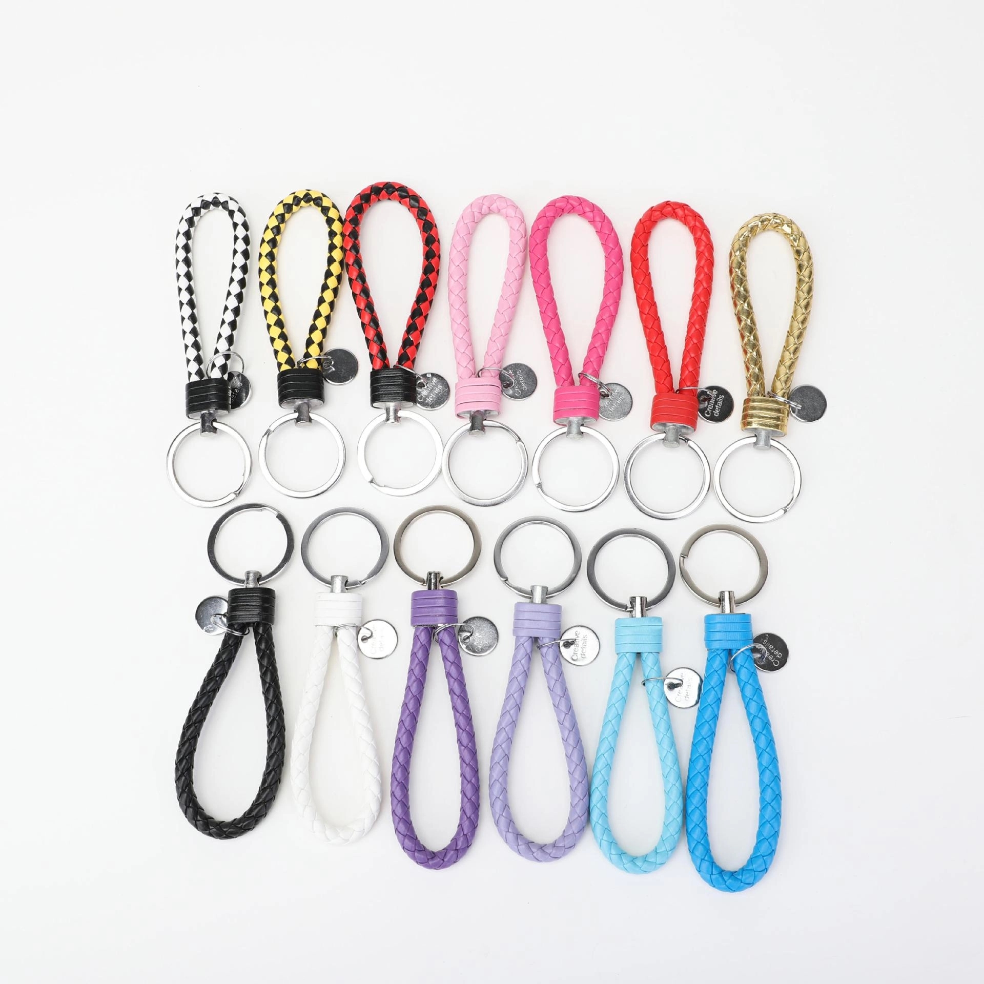 PU Leather Weave Ring 3