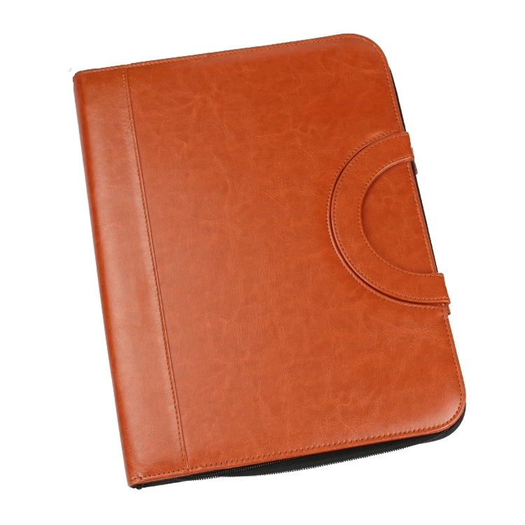 Leather Business Padfolio with folding Handles 4