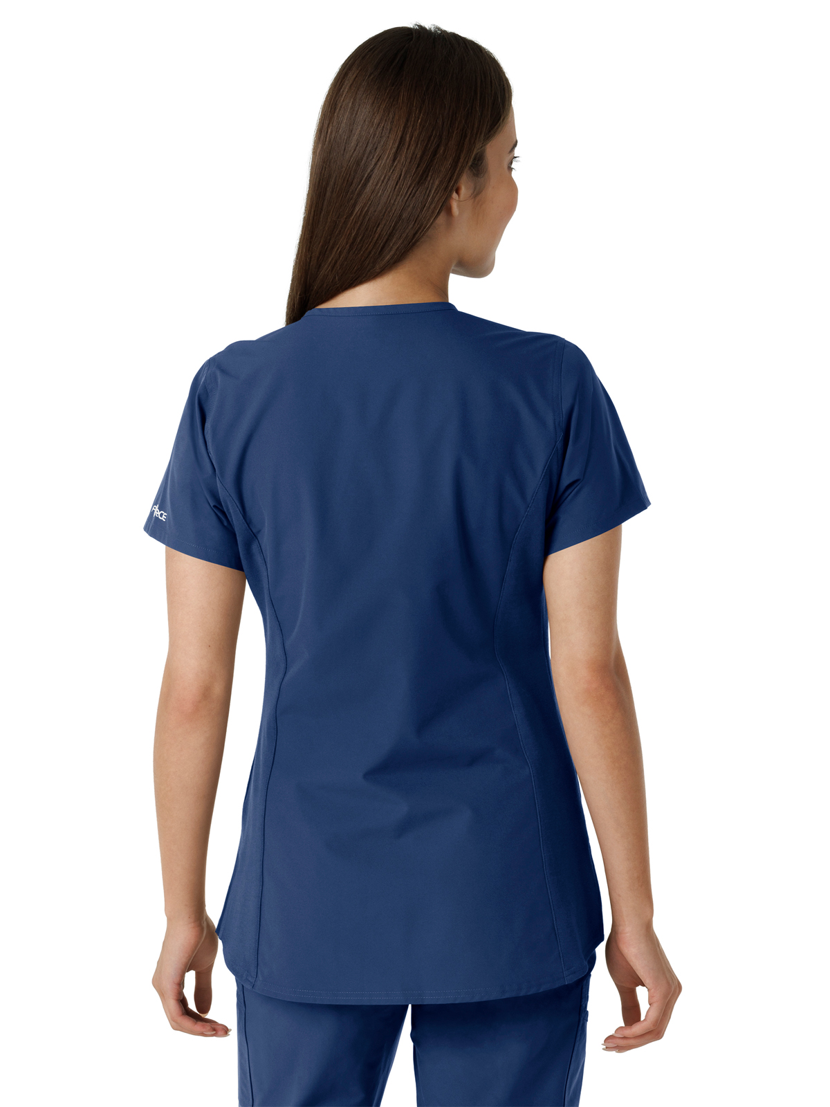 Carhartt Scrubs - Force Essentials Women's Notch Neck Tunic Knit Panel Top 39