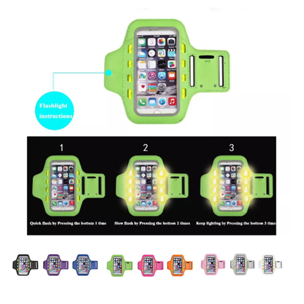Light Up Touch Screen Armband Phone Holder 7