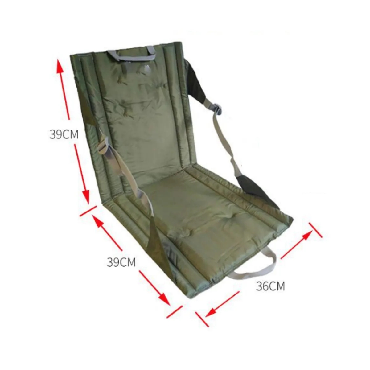 Portable Folding Outdoor Stadium Seat with Adjustable Strap 4