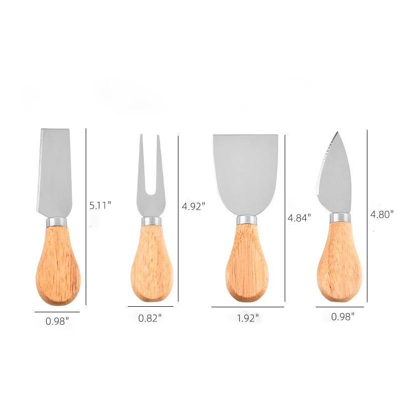 4-piece Cheese Tools Set 3