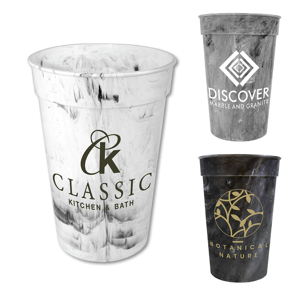 17 oz. Marble Stadium Cup 9
