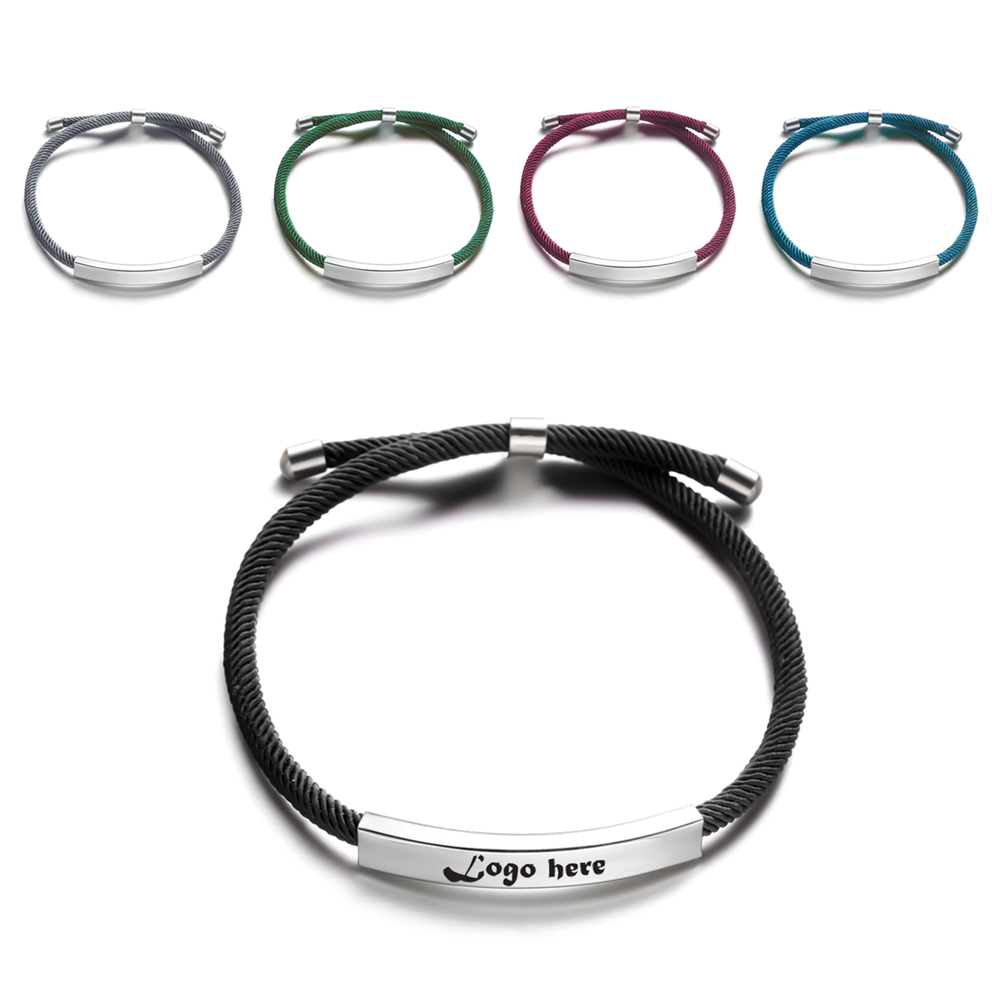 Fashion Adjustable Woven Bracelet MOQ 20pcs 2