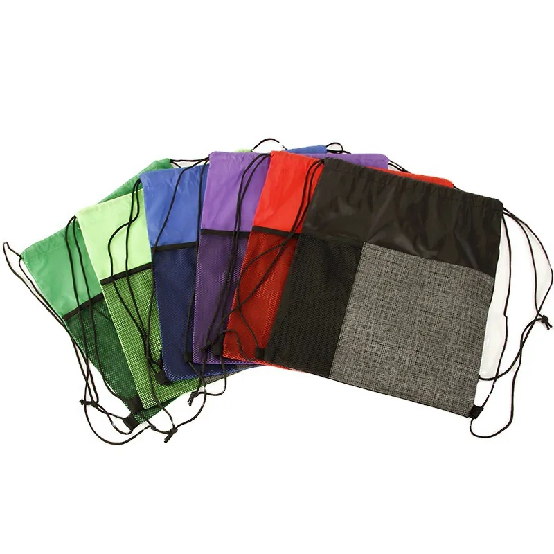 Etched Pocket Drawstring Sportpack 6