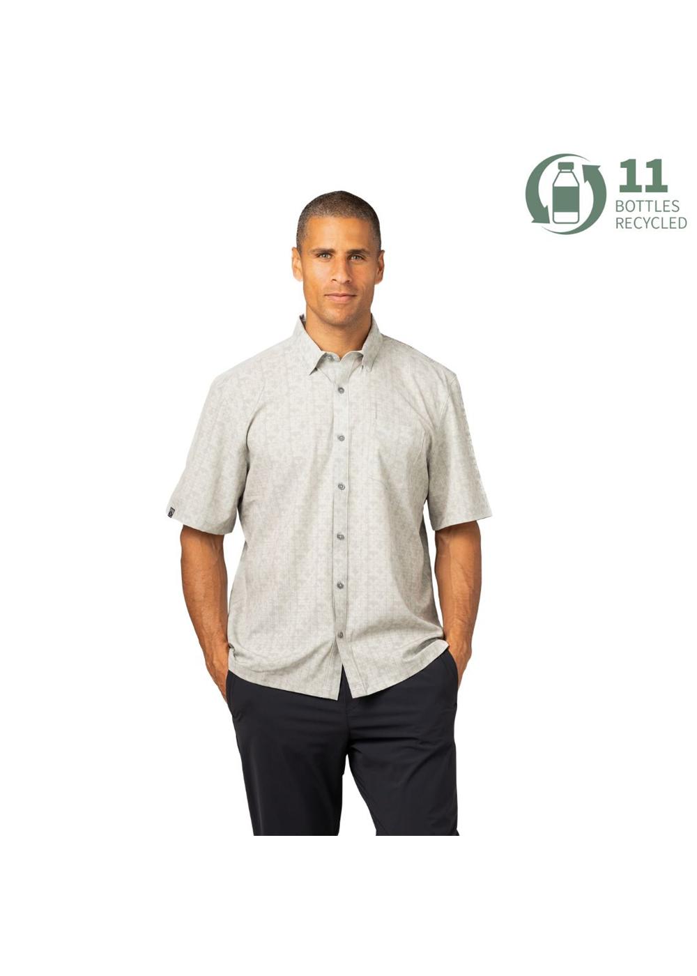 Storm Creek Men's Enthusiast 4-Way Stretch Printed Short Sleeve Outdoor Shirt 13