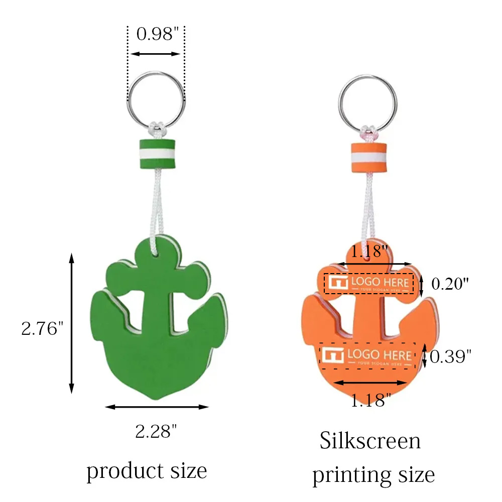 Foam Anchor Floating Keytag 6