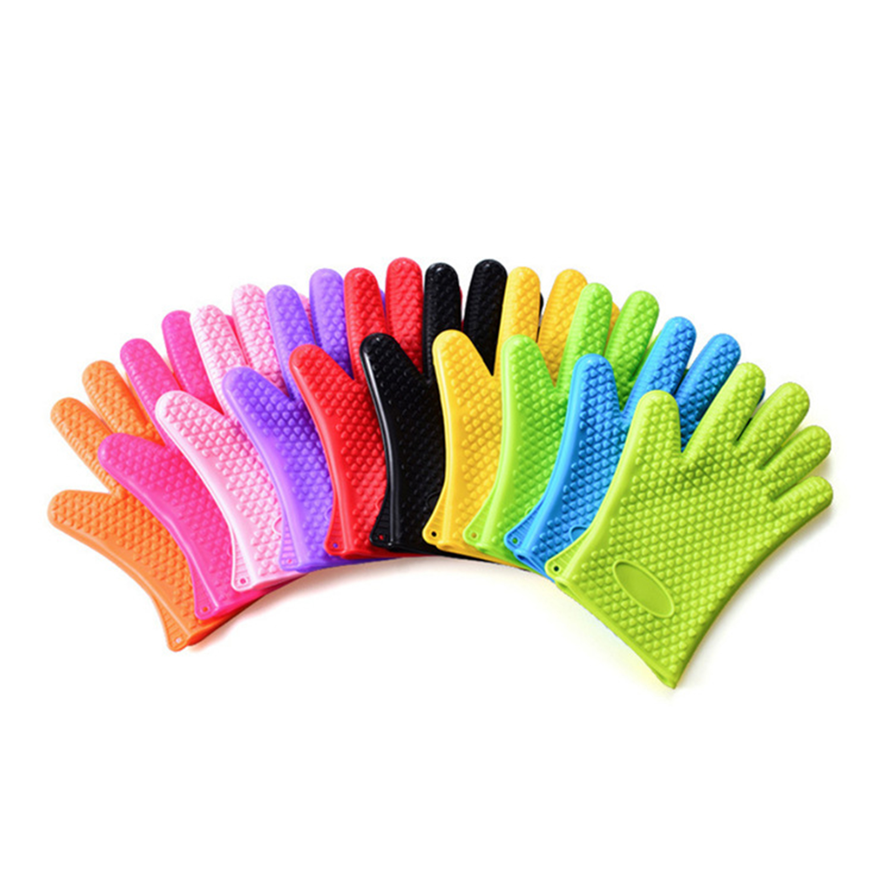 Silicone Heat Insulation Gloves 3