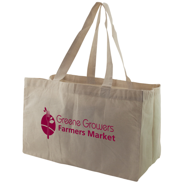 Cotton Tote, custom tote bag with logo imprint 2