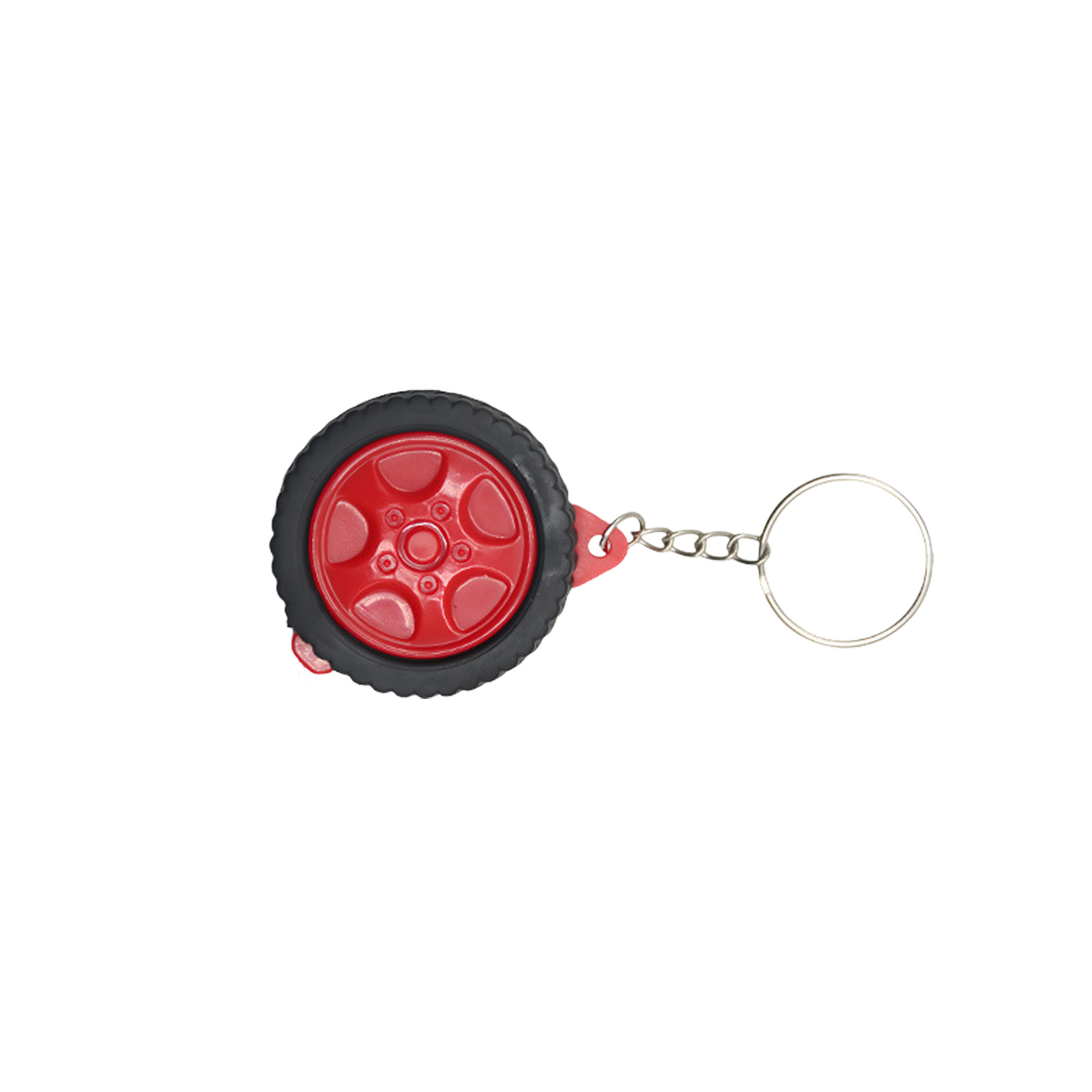 Car Tire Steel Ruler with Key Ring 6