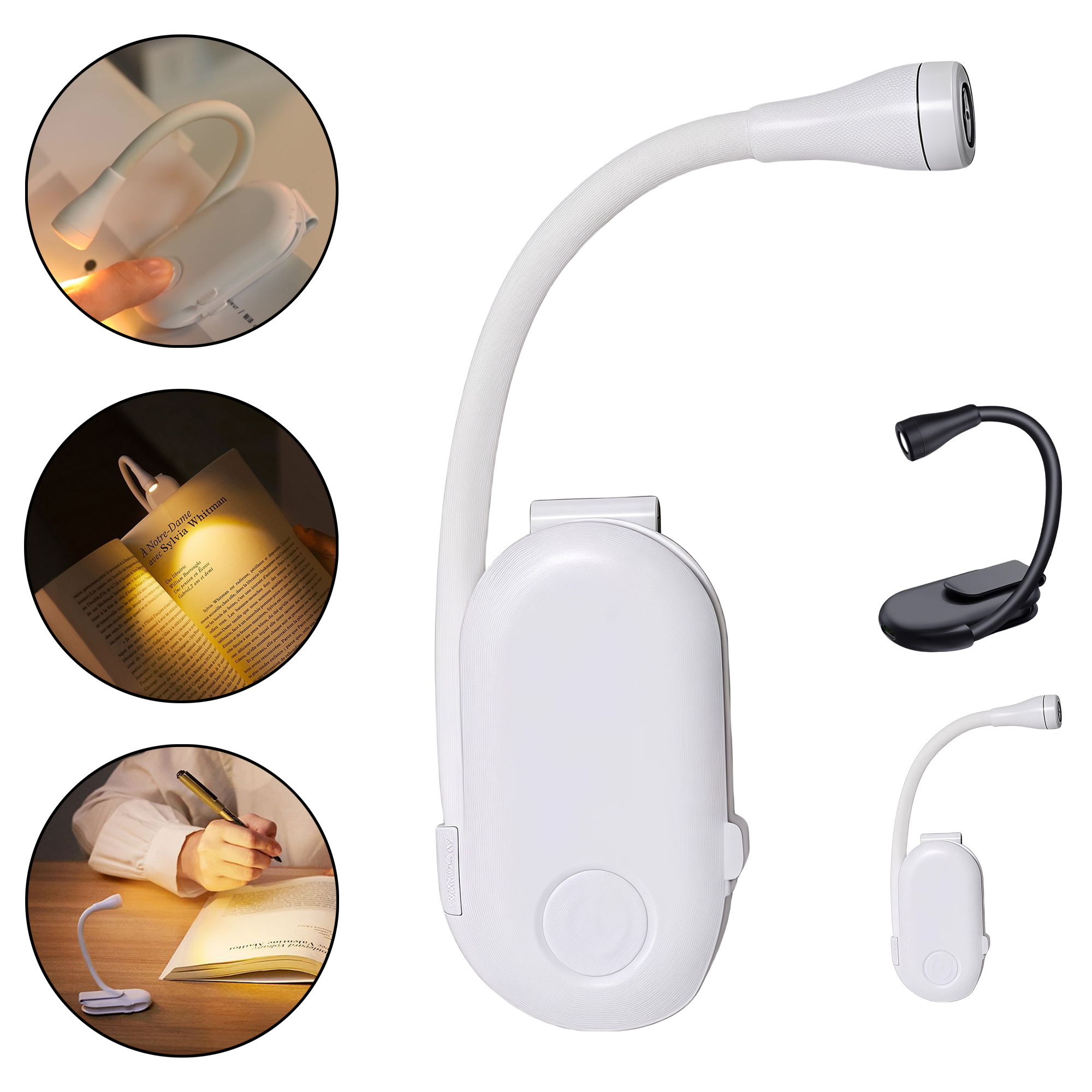Portable Rechargeable LED Desk Lamp with 3 Color Temperatures 4