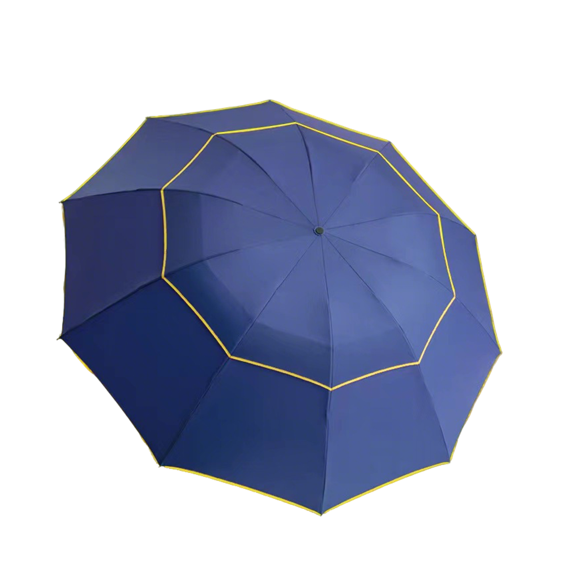 Vented Wind Resistant Folding Umbrella 50" Arc Length 4