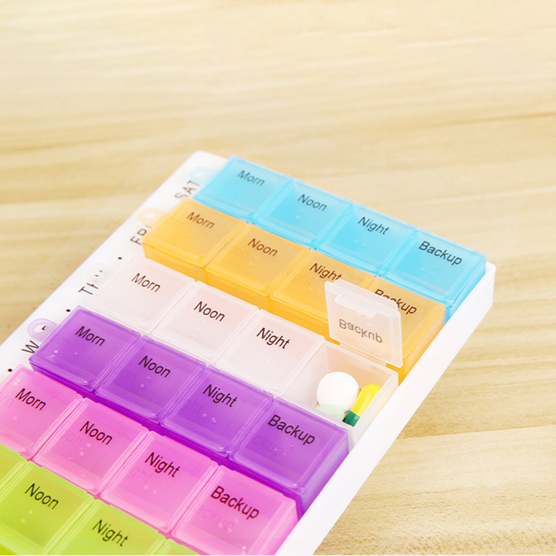 Large Weekly Pill Organizer 5