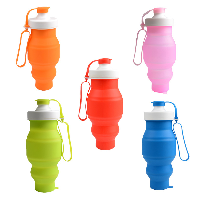 Collapsible Silicone Water Bottle 1