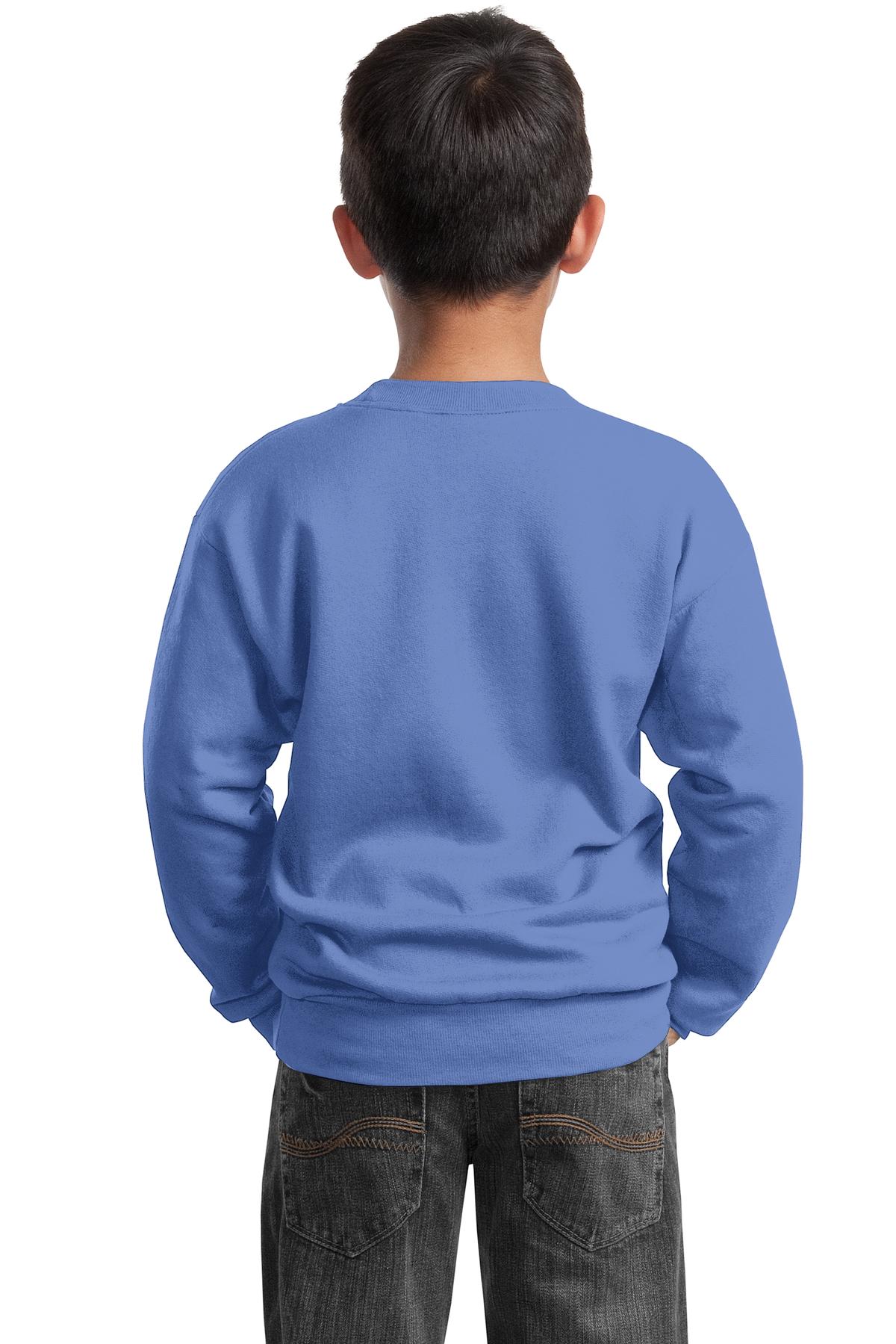 Port & Company® Youth Core Fleece Crewneck Sweatshirt 101