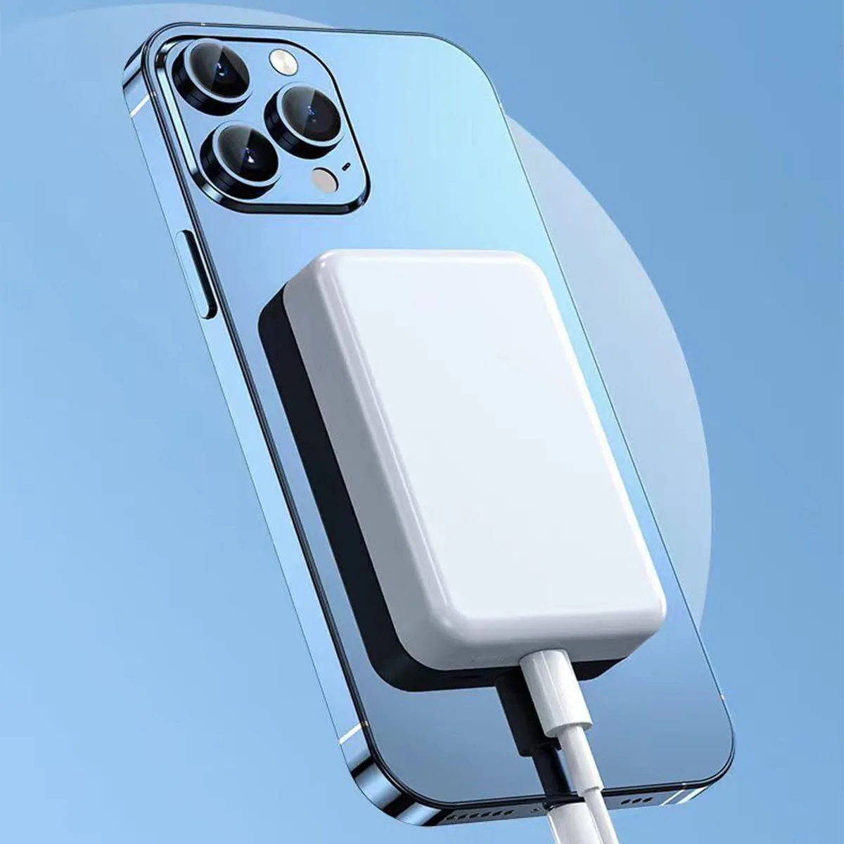 10000mAh Magnetic Wireless Portable Charger Power Bank 2