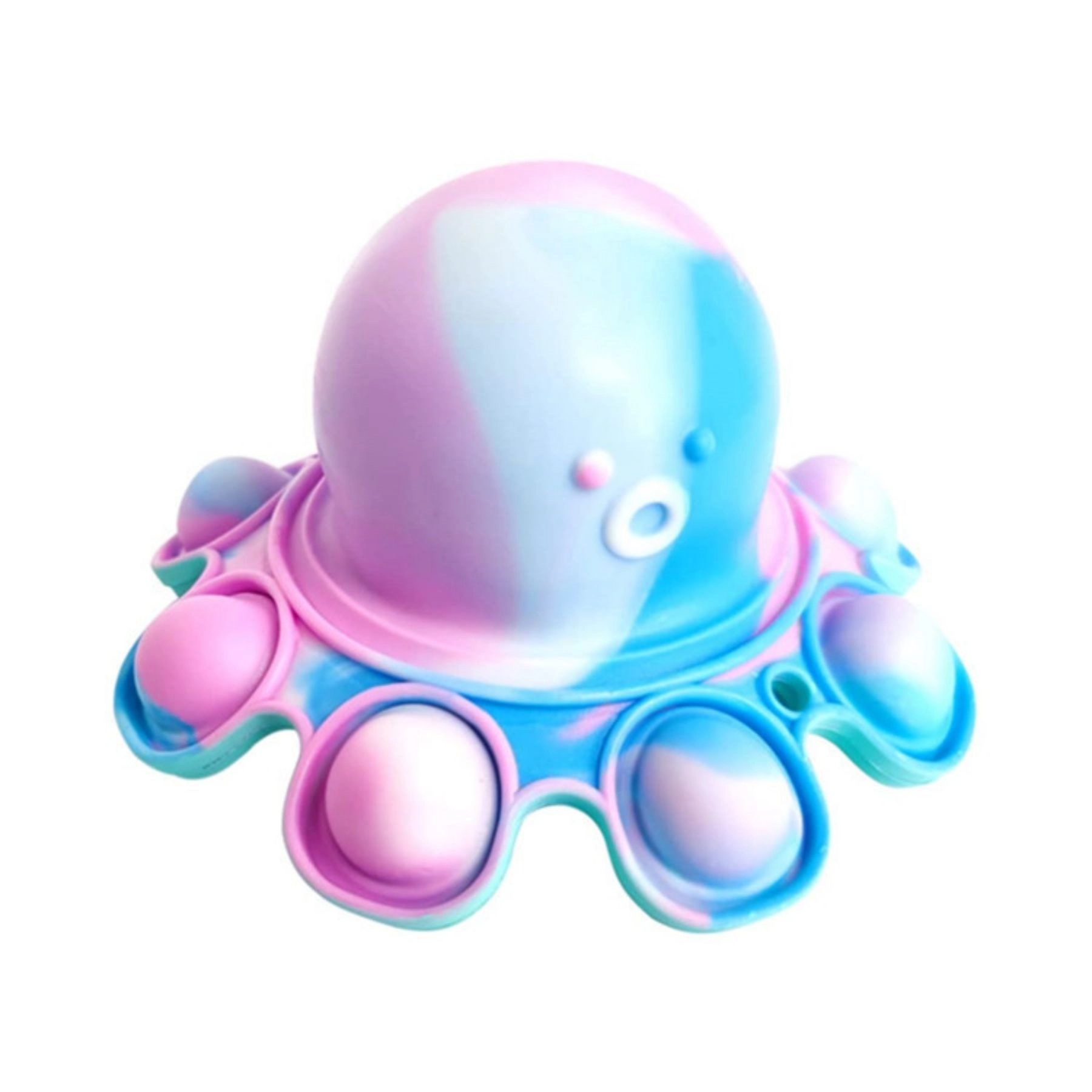 Reversible Octopus Pop Fidget Toy Keyring 1