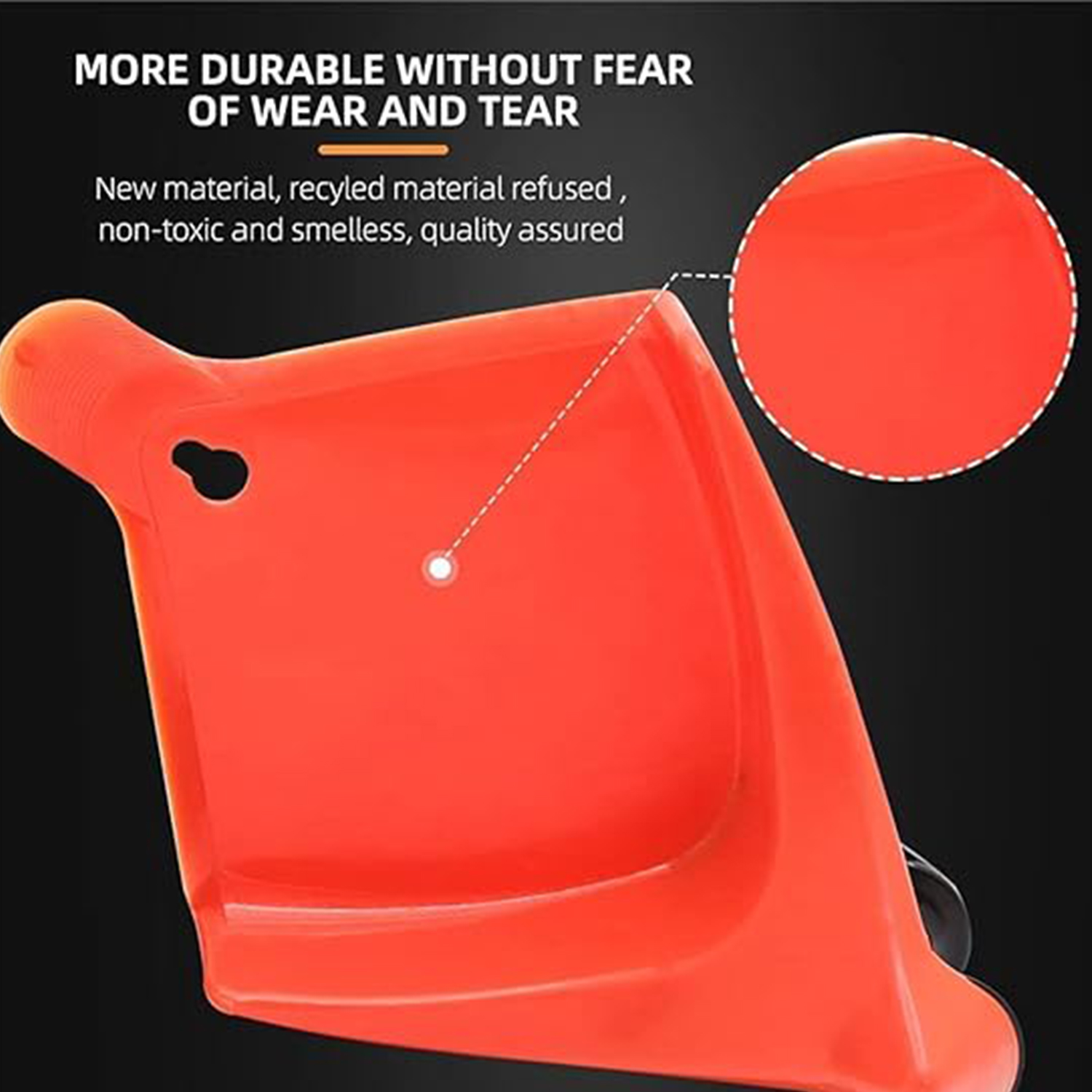 Portable Triangle Rubber Anti Slip Car Stopper 3
