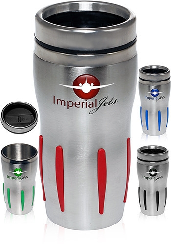 16 oz Sporty Stainless Steel Tumbler 2