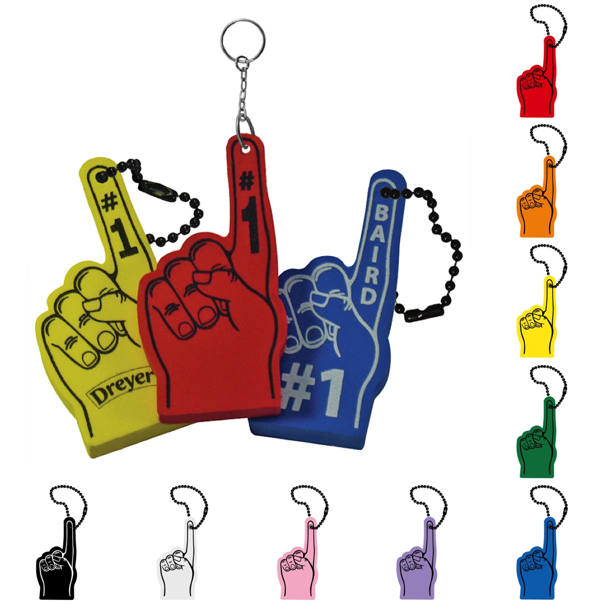 #1 Hand Key Tag 16