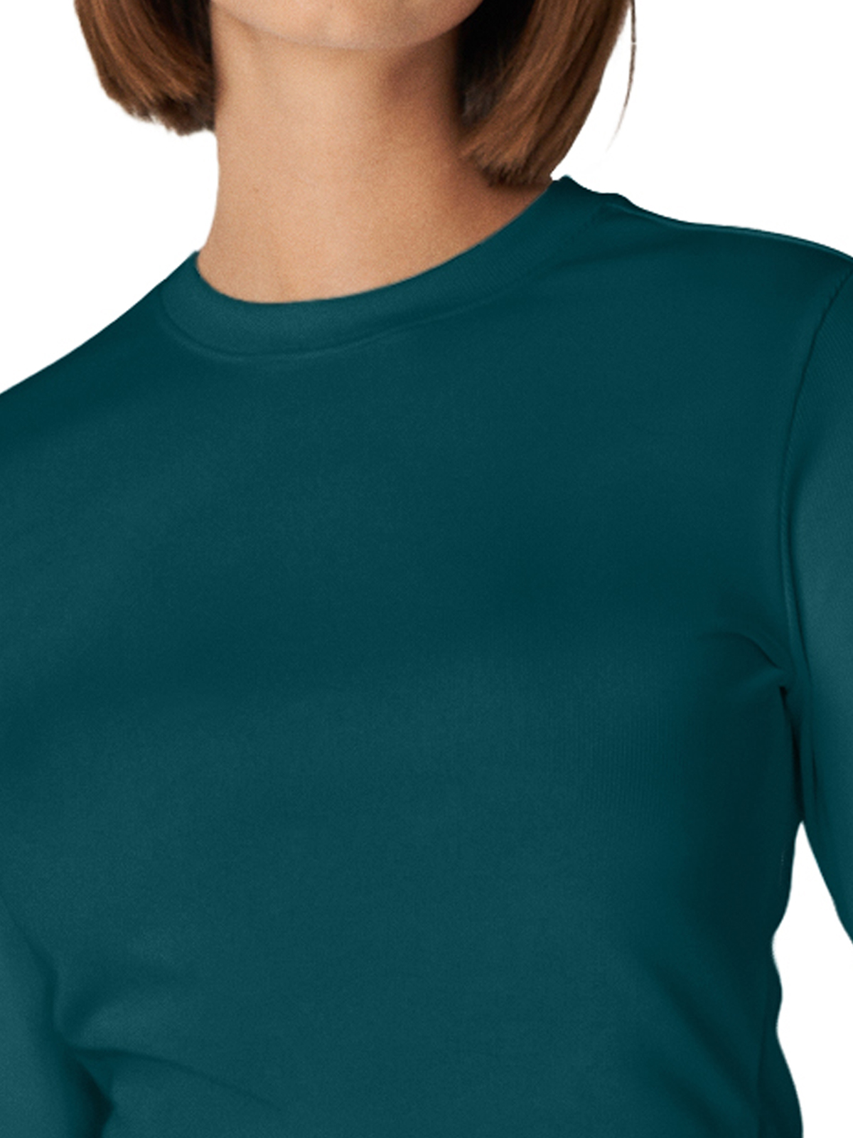 Landau - Forward - Women's One-Pocket Long-Sleeve Crew Neck Underscrub Tee 15