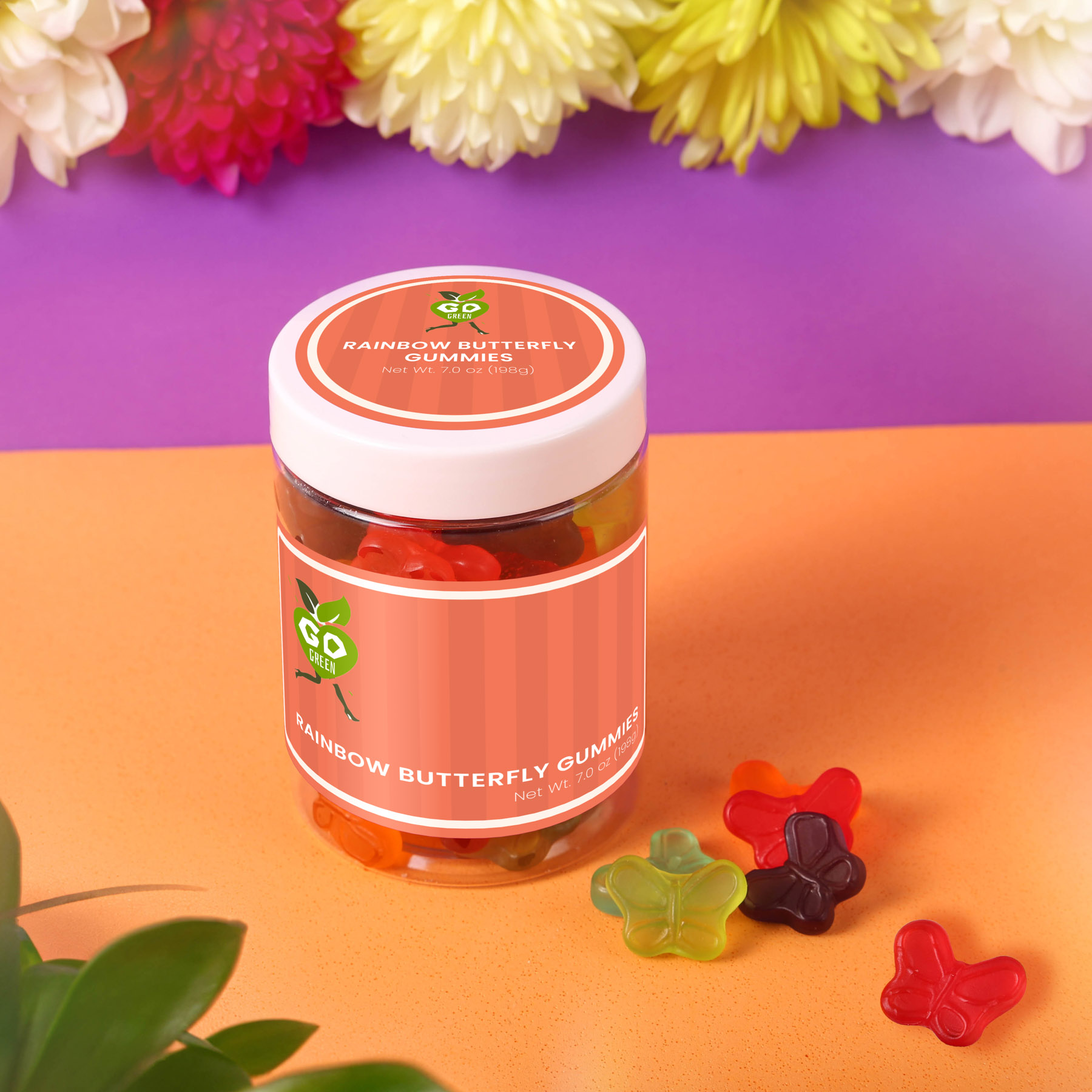 Albanese® Mini Gummi Butterflies: Large Jar 1