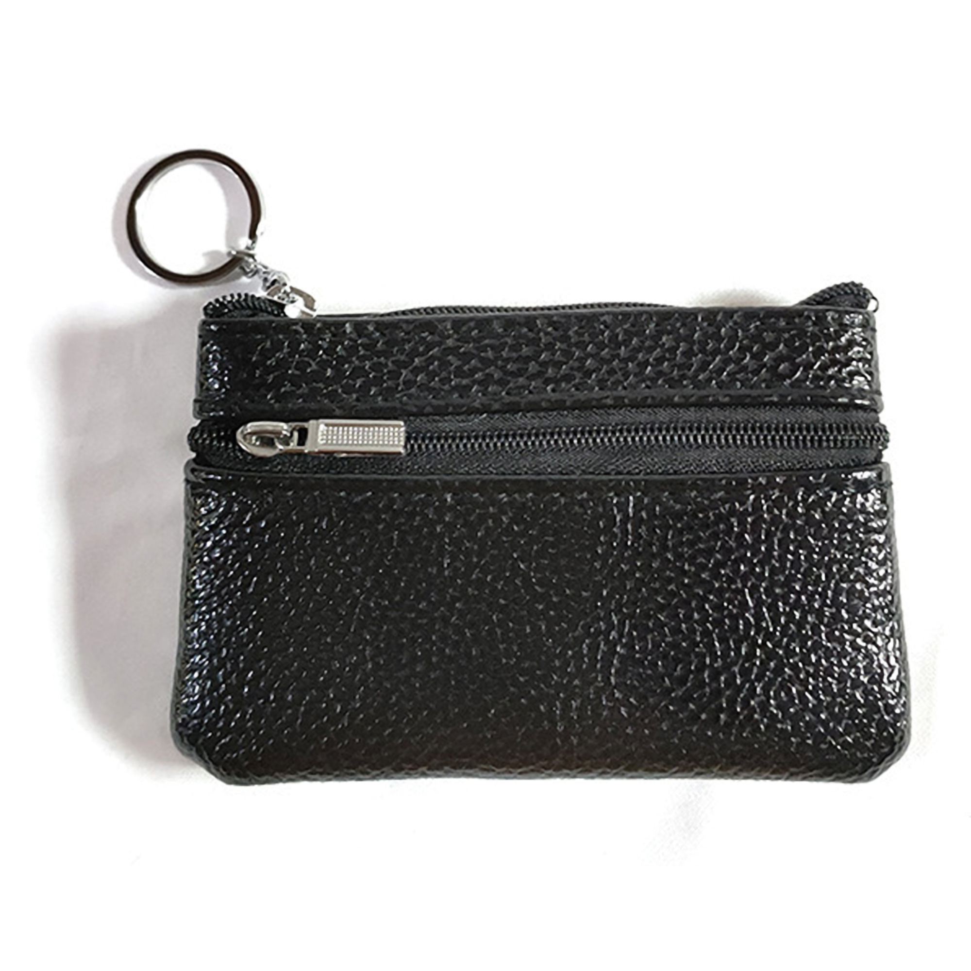 PU Leather Coin Purse w/Key Ring 3