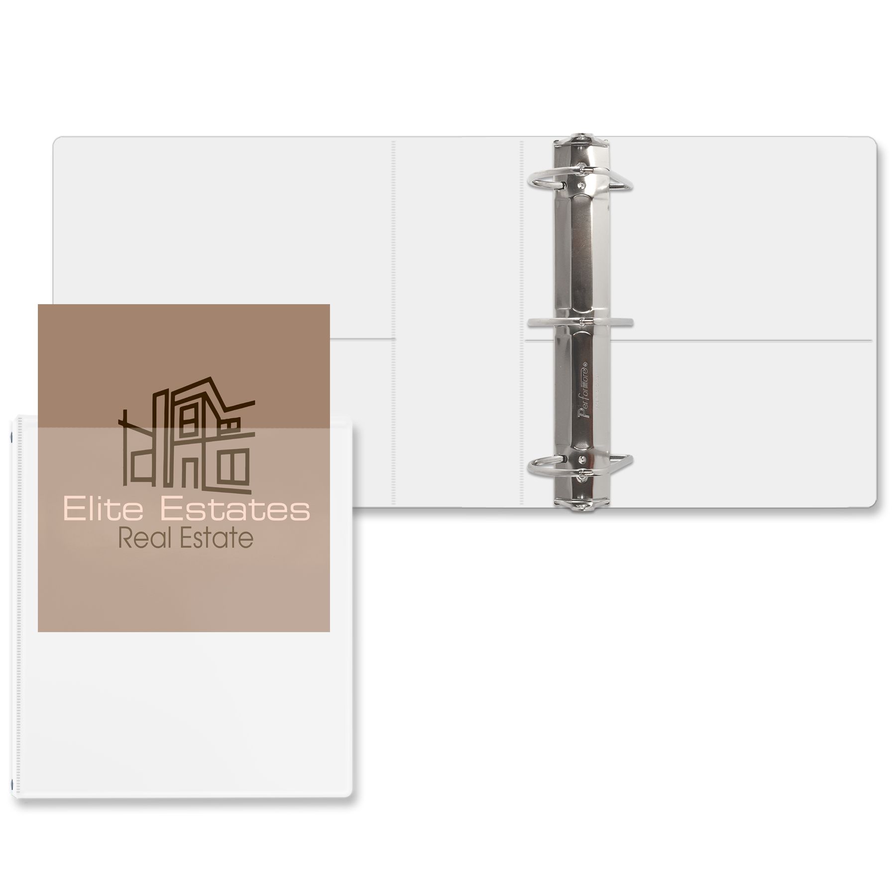 3" Overlay Angle D Ring Binder 2