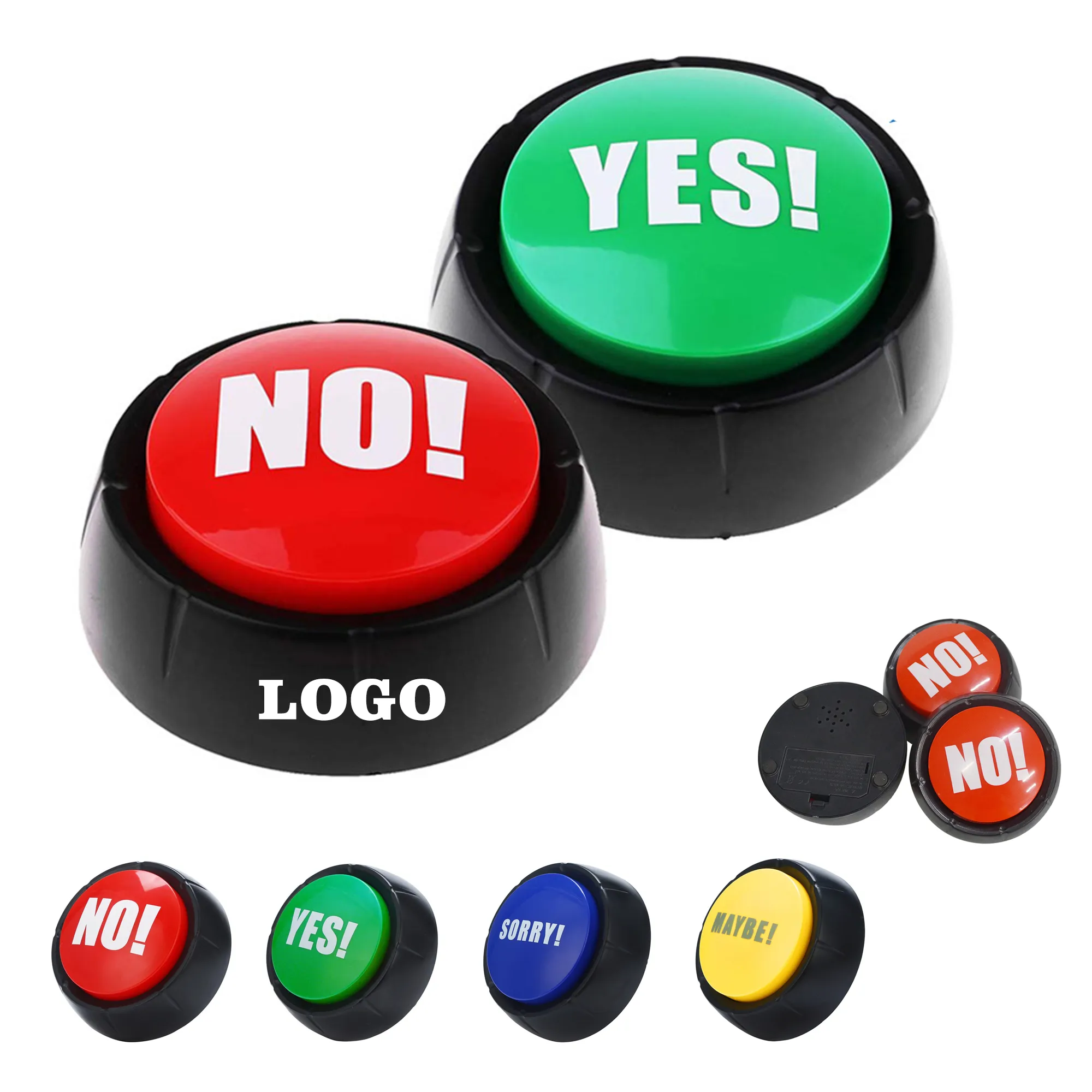 Plastic Dome Pet Talk Button 1