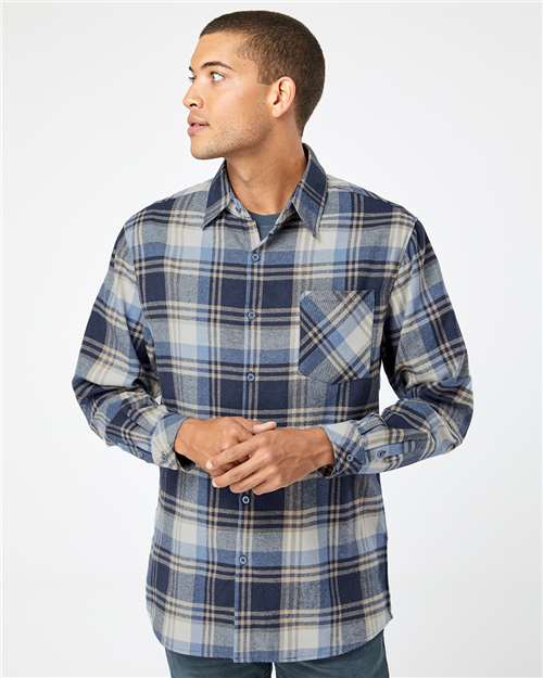 Men's Open Pocket Flannel Shirt - 8212 20