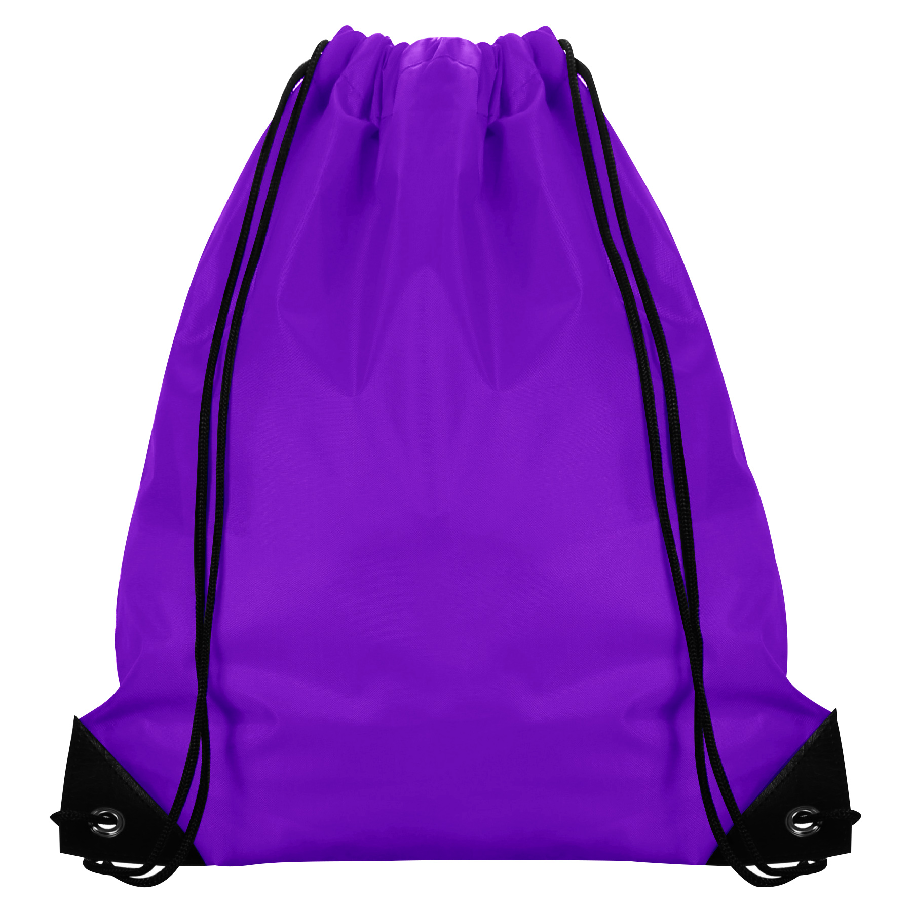 210D Polyester Drawstring Backpack With PU Corners 17