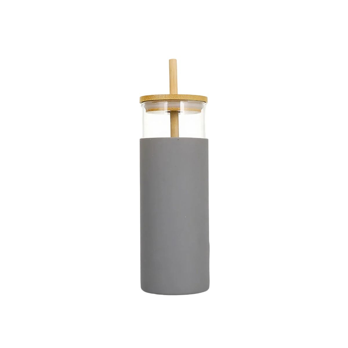 Reusable Glass Bottle with Silicone Sleeve 7
