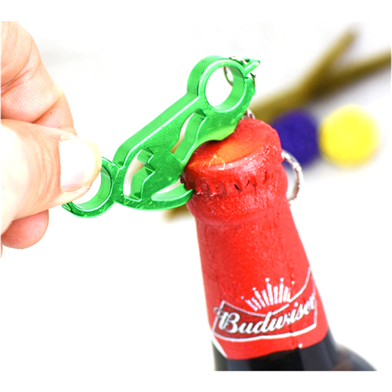 2 5/8 " Motorcycle Shaped Bottle Opener Key Holder 4