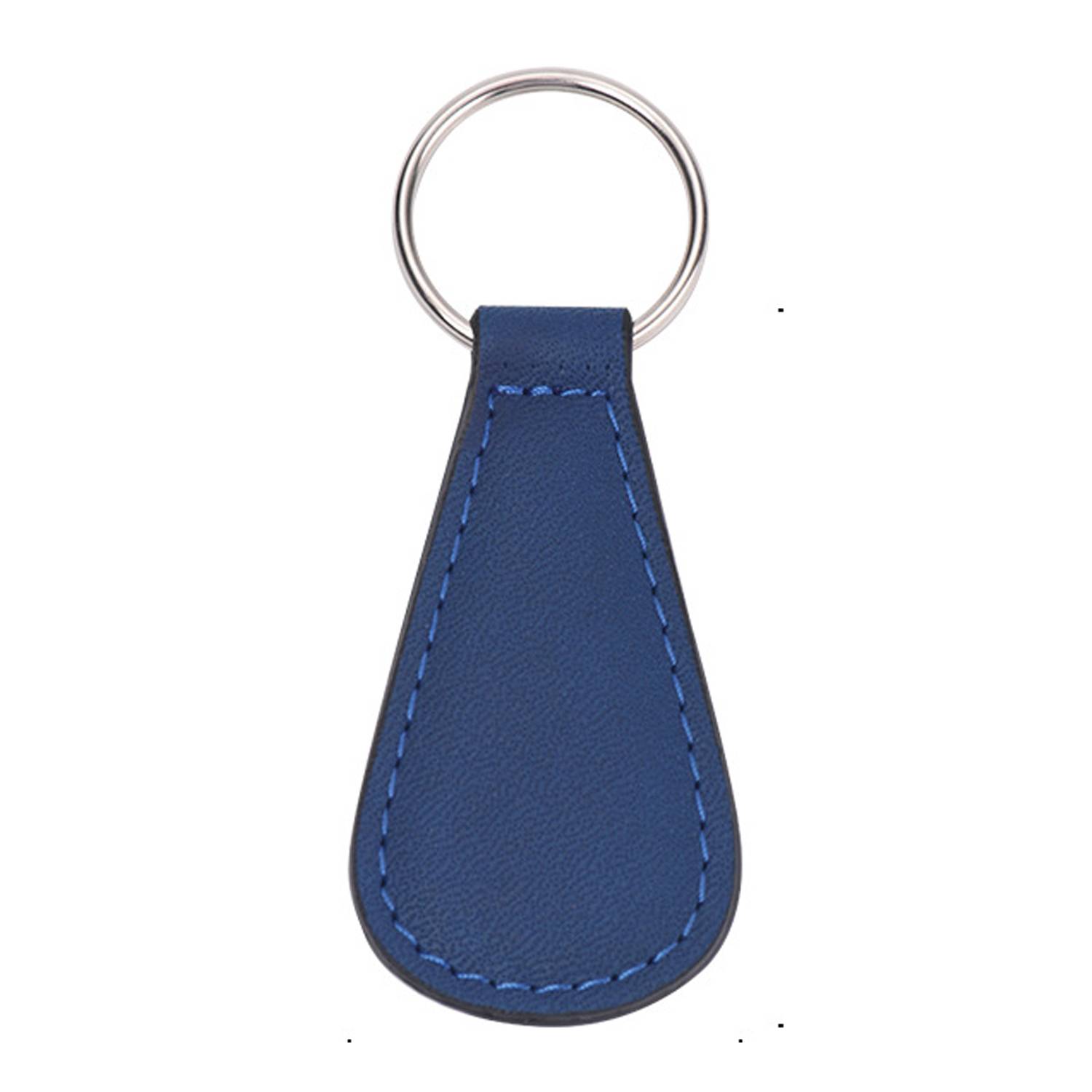 PU Leather Square Keychain 9