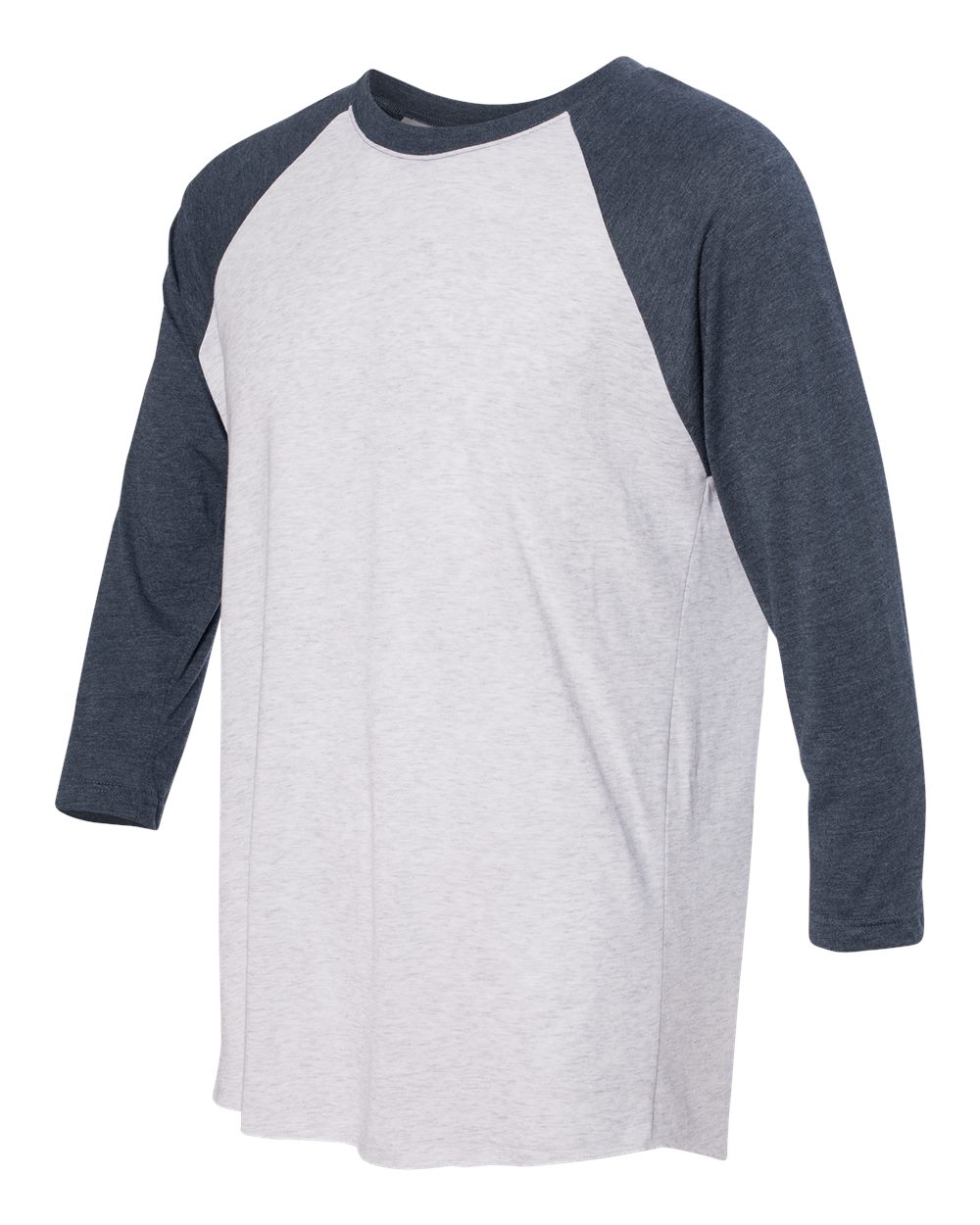 Unisex Triblend Three-Quarter Raglan Tee - 6051 44