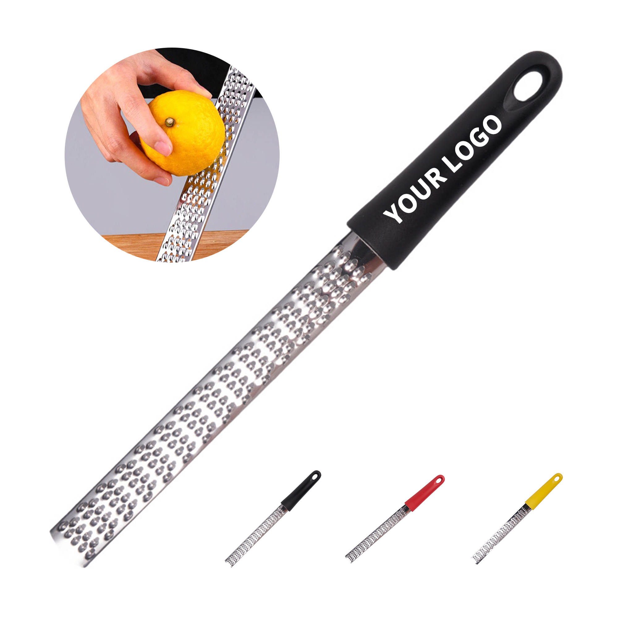 Kitchen Citrus Zest Tool 12.8" x 1.2" x 0.8" Non Slip Handle 4