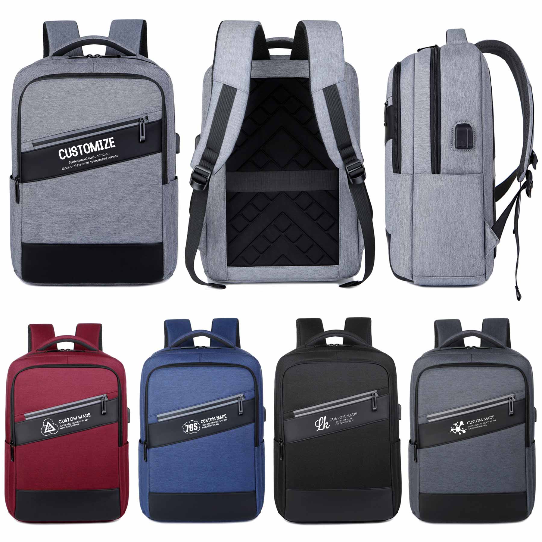 Laptop Backpacks with USB Port 2