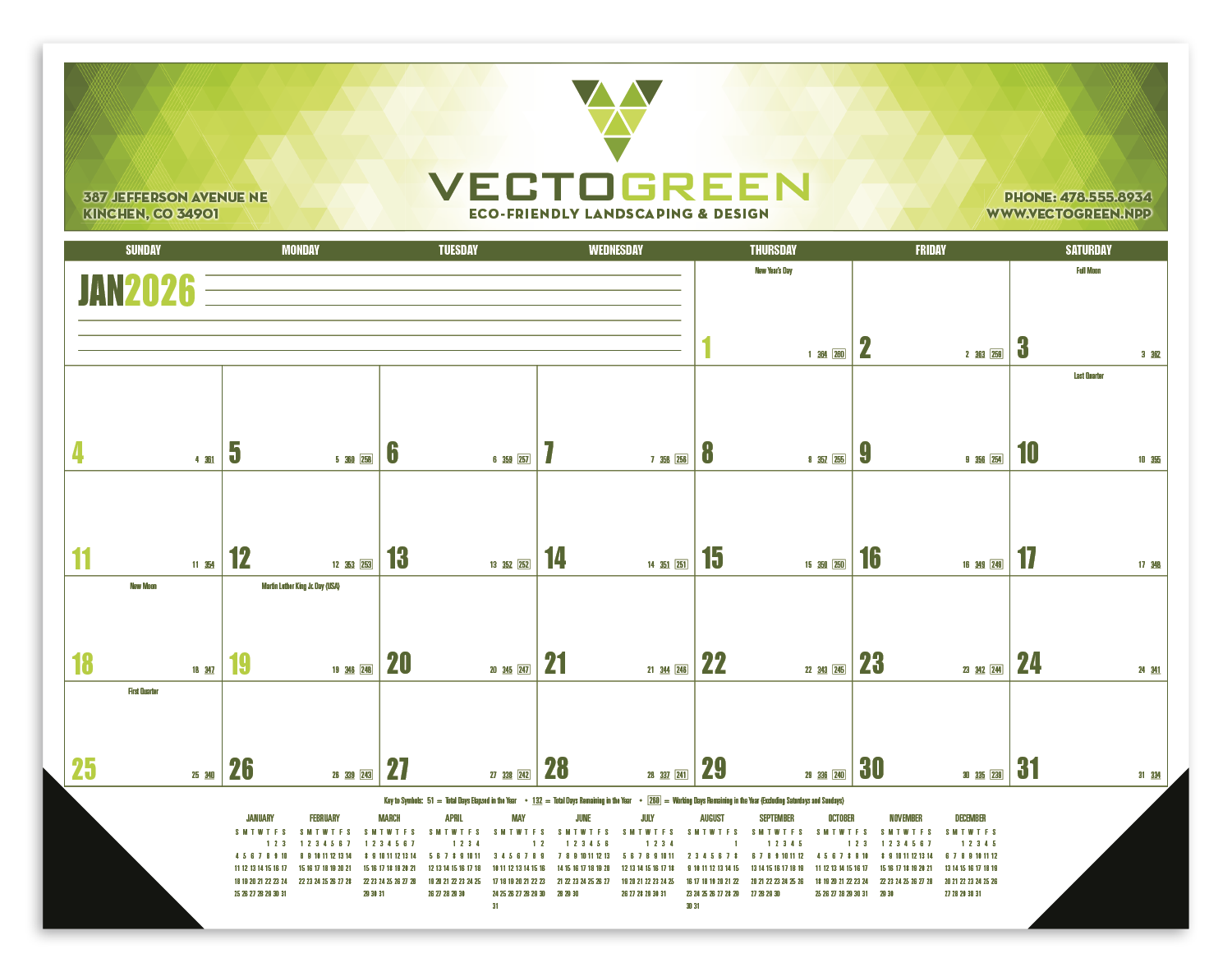 Good Value™ Multi-Color Desk Pad 2