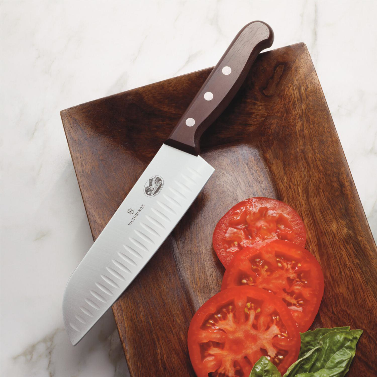 Victorinox® - Swiss Army German Made Wood Santoku Knife 3