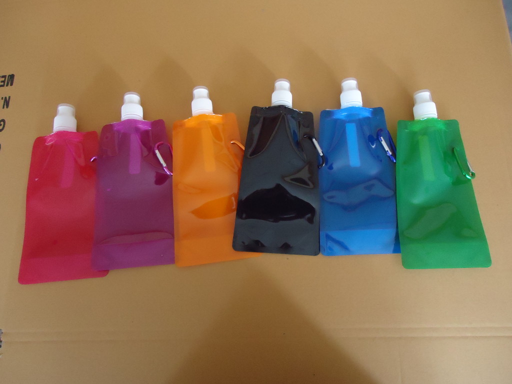 16oz. Foldable Plastic Water Bottles 3