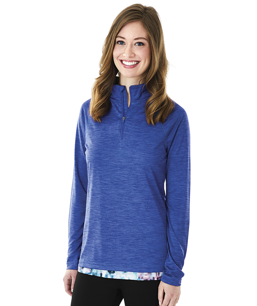 Women's Space Dye Performance Pullover 3