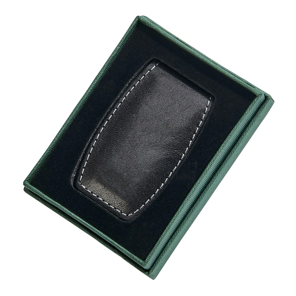 Genuine Leather Magnetic Money Clip. 6