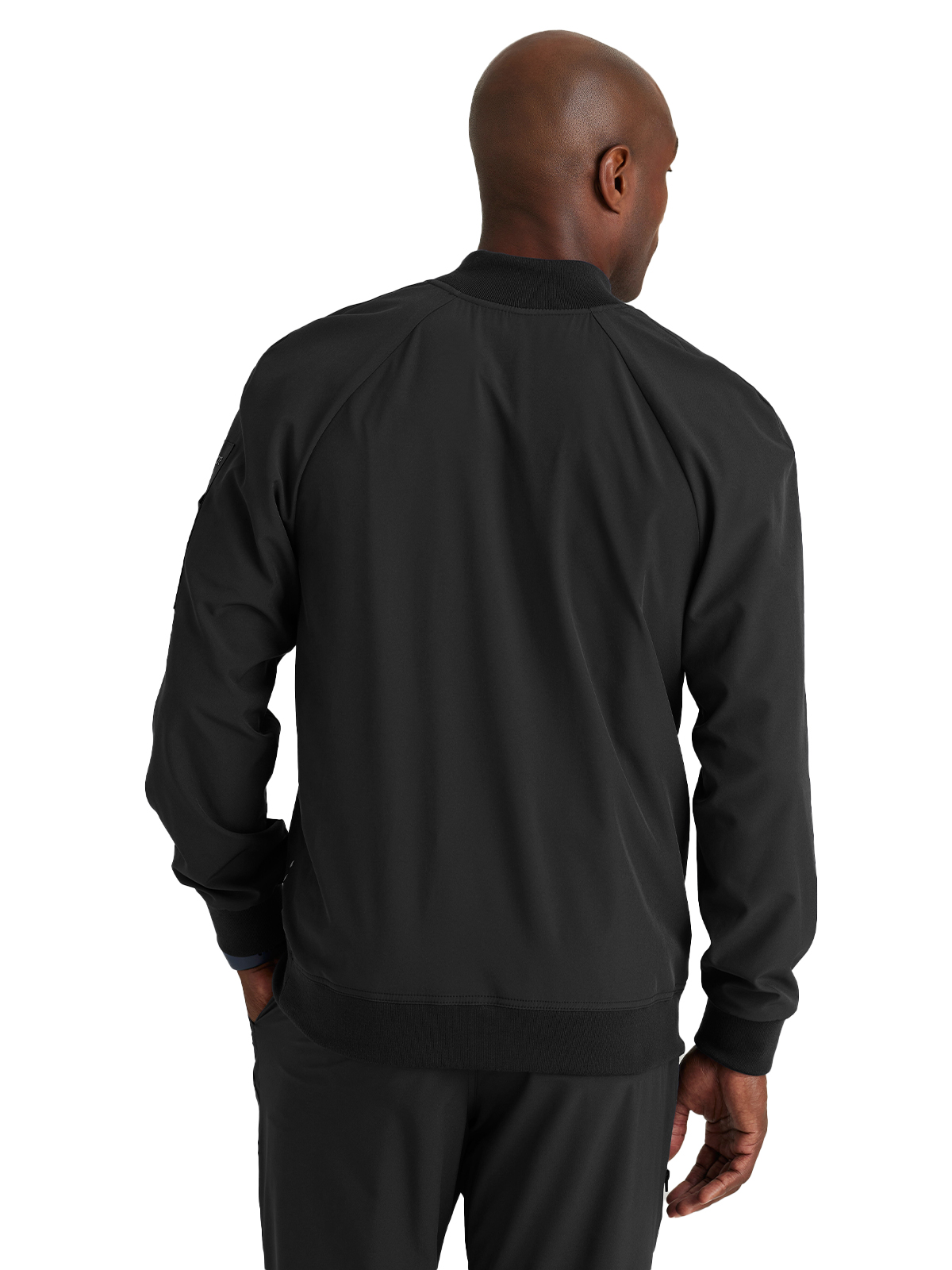 Barco One - Men's Three-Pocket Zip-Up Amplify Warm-Up Scrub Jacket 5