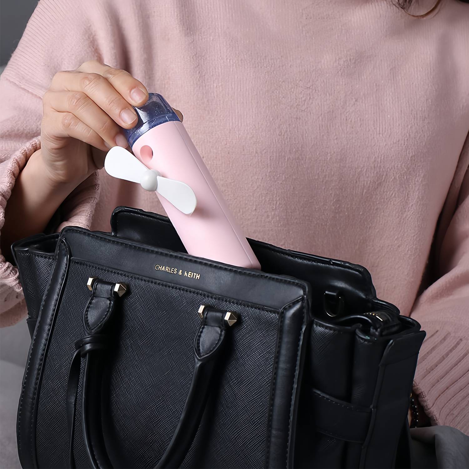 Portable Mist Spray Fan 3
