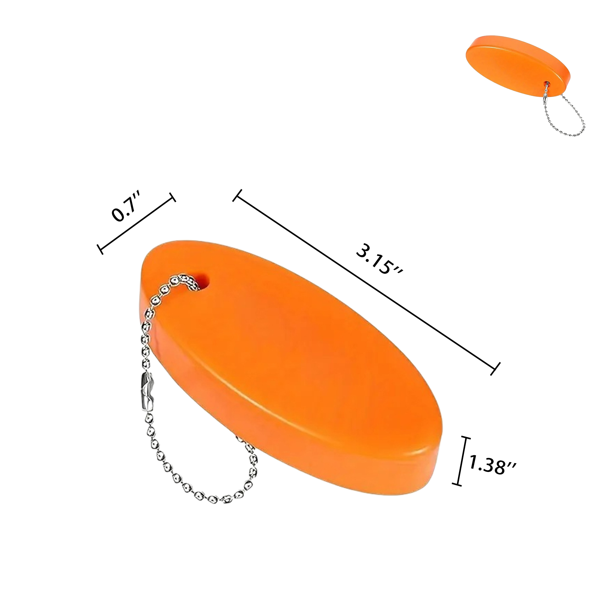 Floating Foam Keychain 2