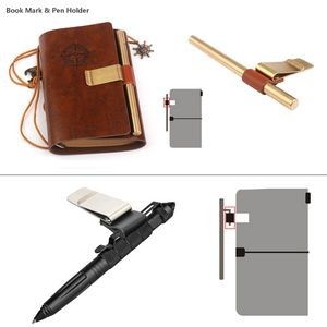 Cash Clip with Pen Holder 2