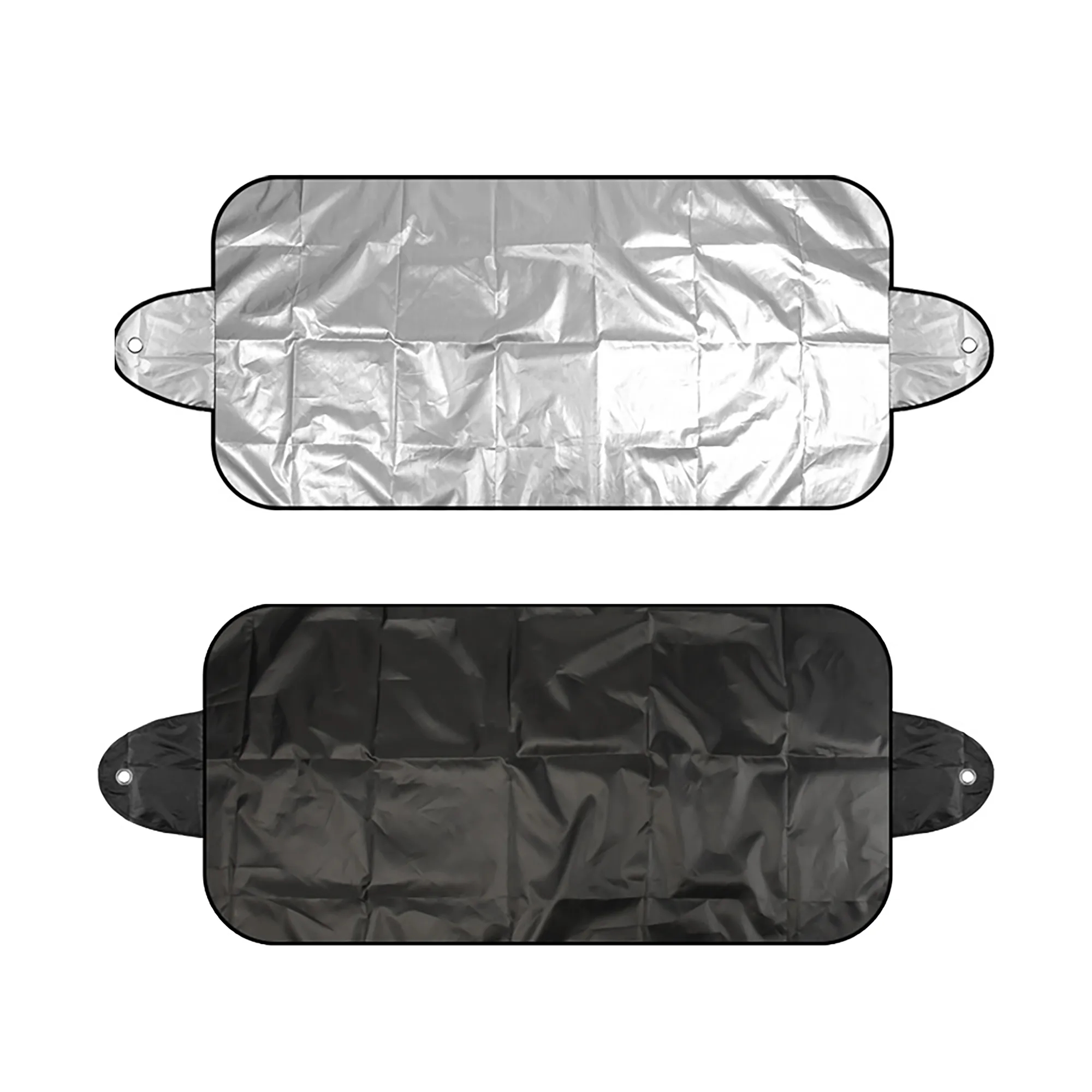 Silver Adhesive Windshield Sunshade 2