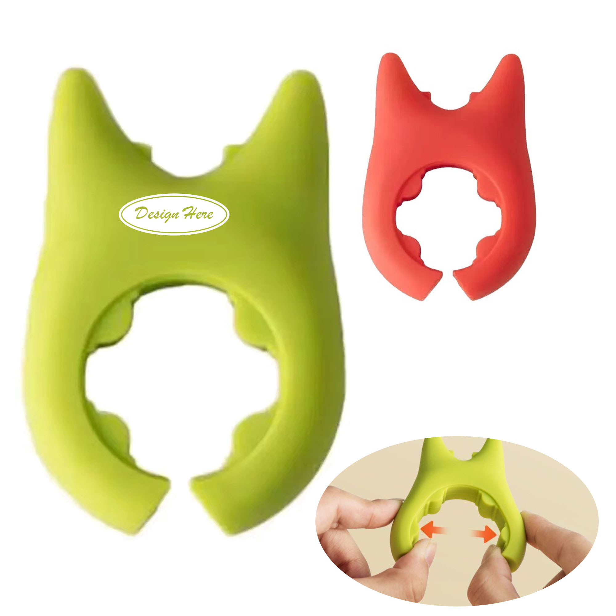 Silicone Pot Clip for Spoon and Spatula Storage 2