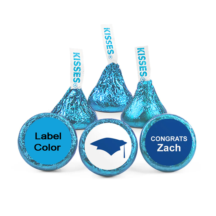 ADD Your Own Logo - Hershey's Kisses w/ Full Color Label 2